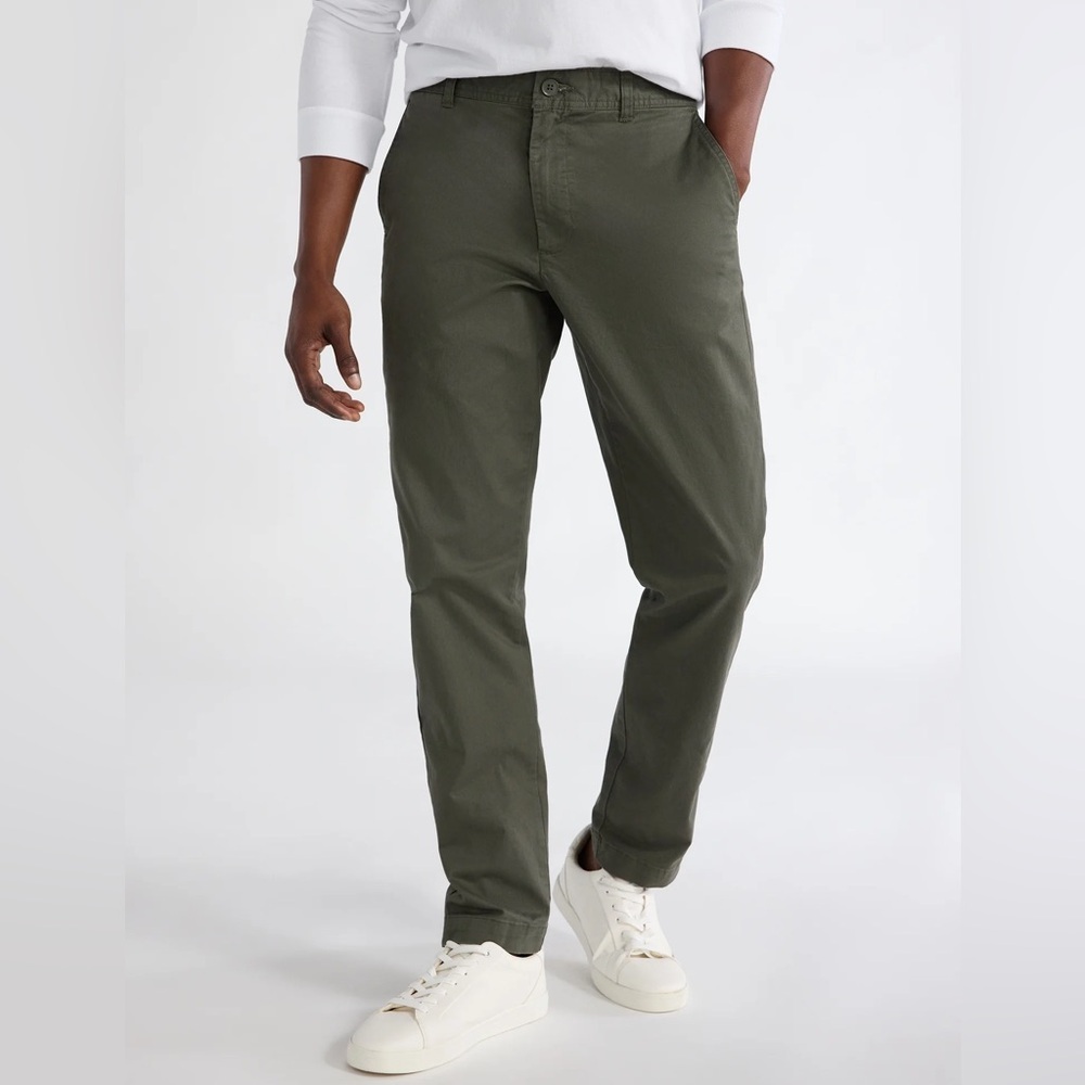 Free assembly Classic Olive Chinos for Men